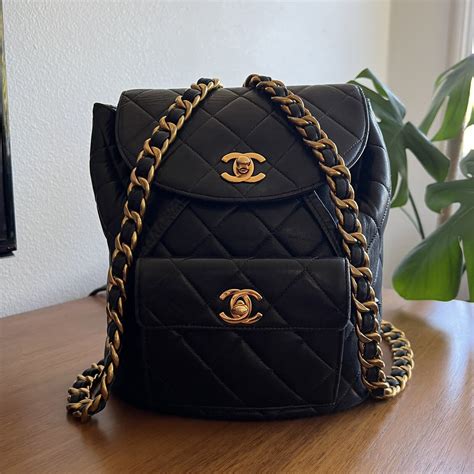 chanel backpack replica ebay|vintage chanel evening bag.